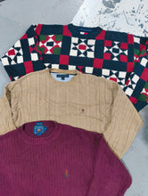 Load image into Gallery viewer, BRANDED MENS CHUNKY CREW NECK KNITWEAR - 40 PIECES
