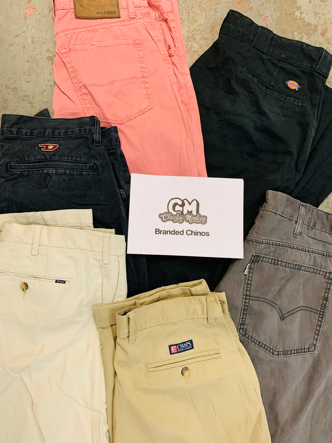 BRANDED CHINOS - 40 PIECES