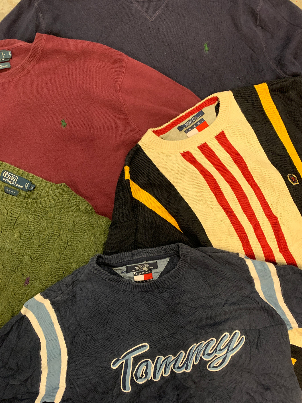POLO & TOMMY KNITWEAR - 40 PIECES